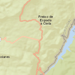 Freixo de Espada à Cinta Street Map