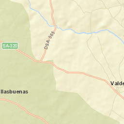 Valderrodrigo Street Map