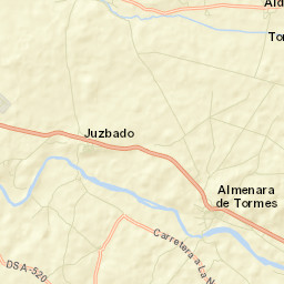Aldearrodrigo Street Map
