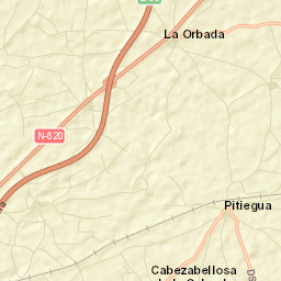 Pajares de la Laguna Street Map