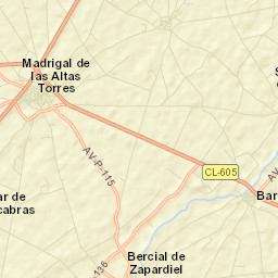 Barromán Street Map