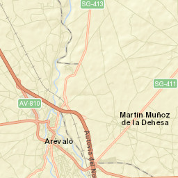 Martín Muñoz de la Dehesa Street Map