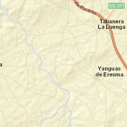 Tabanera la Luenga Street Map