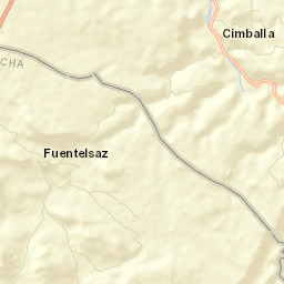 Fuentelsaz Street Map