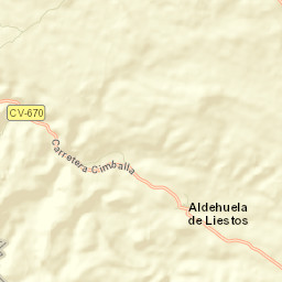 Aldehuela de Liestos Street Map