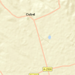 Cubel Street Map