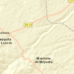 Loscos Street Map