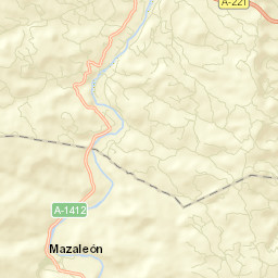 Mazaleón Street Map