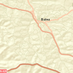 Batea Street Map