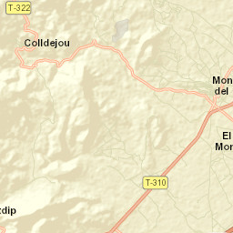 Mont-roig del Camp Street Map