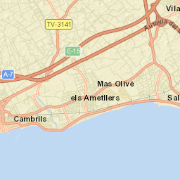 Salou Street Map