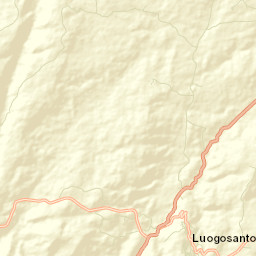 Luogosanto Street Map