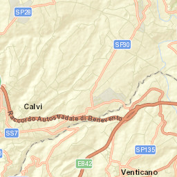 San Nazzaro Street Map