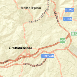 Melito Irpino Street Map