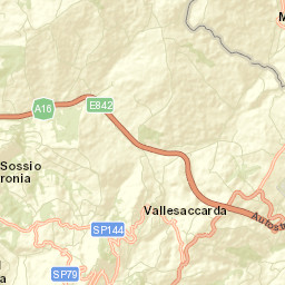 Vallesaccarda Street Map