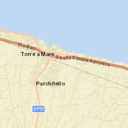 Parco Scizzo-Parchitello Street Map
