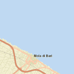 Mola di Bari Street Map