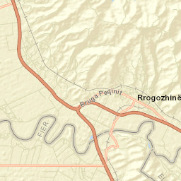 Rrogozhinë Street Map