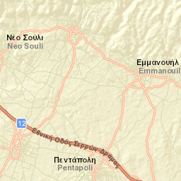 Ágio Pnévma Street Map