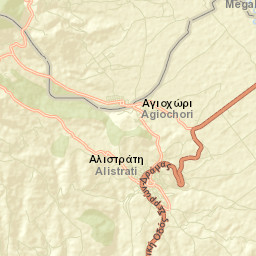 Alistráti Street Map