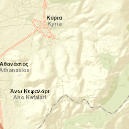 Kýria Street Map