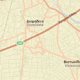 Peteinós Street Map