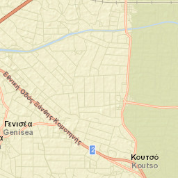 Genisséa Street Map