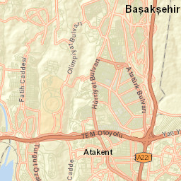 Başakşehir Street Map