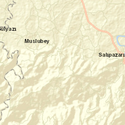 Salıpazarı İlçesi Street Map