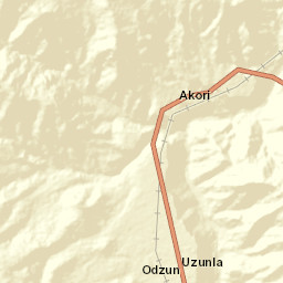 Odzun Street Map