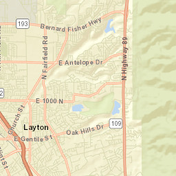 Layton Street Map