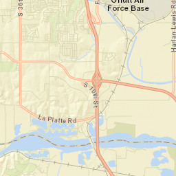 14481-14521 Harlan Lewis Road, Bellevue Street Map