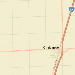 Chebanse Street Map