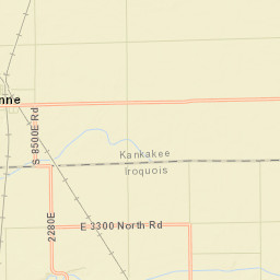 Saint Anne Street Map
