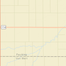 Tipton Ohio Street Map