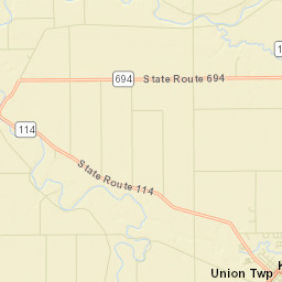 Kalida Ohio Street Map