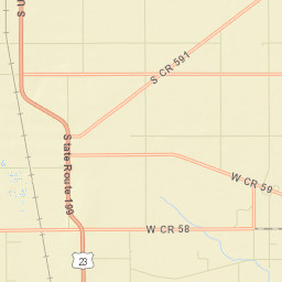 Springville Ohio Street Map