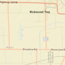 New Pittsburgh Ohio Street Map