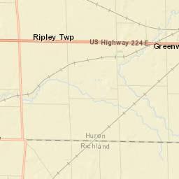 Delphi Ohio Street Map