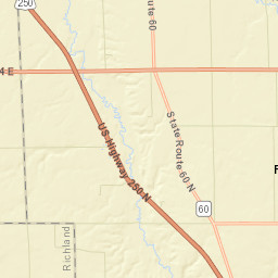 Ruggles Ohio Street Map