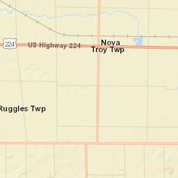 Nova Ohio Street Map