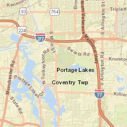 Thomastown Ohio Street Map