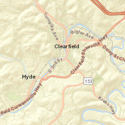 Hyde Street Map