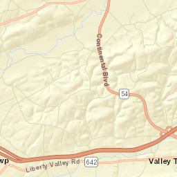 Montour County Street Map