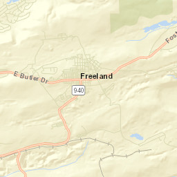 Freeland Street Map