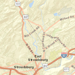 Arlington Heights Street Map