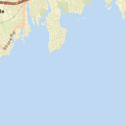 Shippan Point Connecticut Street Map