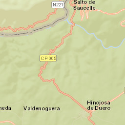Hinojosa de Duero Street Map