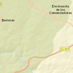 Encinasola de los Comendadores Street Map