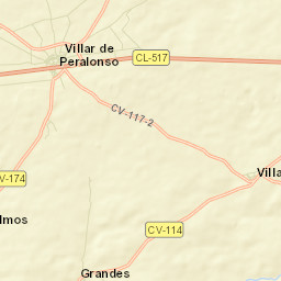 Villar de Peralonso Street Map